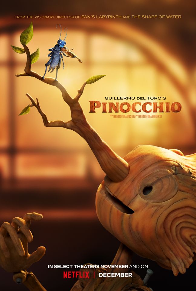 ดูหนังออนไลน์ฟรี Guillermo del Toro’s Pinocchio (2022) พิน็อกคิโอ หุ่นน้อยผจญภัย โดยกีเยร์โม เดล โตโร